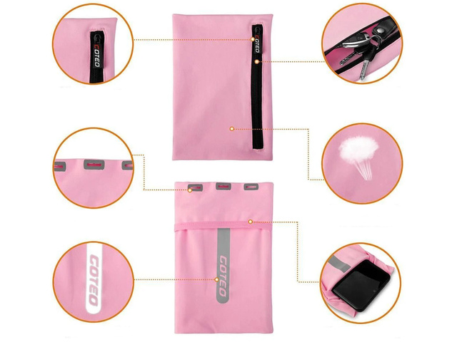 Чохол спортивна пов'язка Goteo для телефону L Рожевий