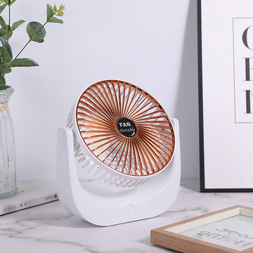 Stolný ventilátor Bezdrôtový ventilátor Stojaca prenosná nabíjateľná batéria Tichý VENTILÁTOR Biely