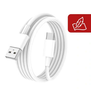 Xiaomi originální kabel USB - USB-C typ C silný rychlý 120W PD 6A 1M drát Bílý