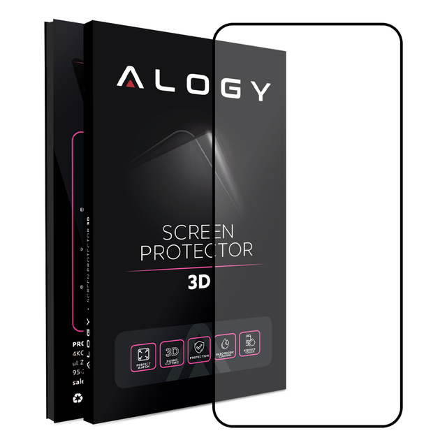 Загартоване скло для Alogy Full Glue case friendly для Samsung Galaxy S22 Black