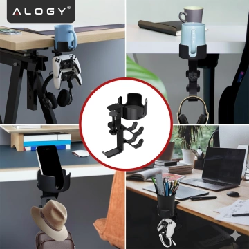 Vodotesné puzdro Alogy vodeodolné univerzálne IPX8 až 6,5 Black