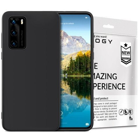 Silikonové pouzdro Alogy slim pouzdro pro Huawei P40 černé