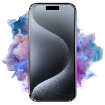Hybridglas für Apple iPhone 15 Pro Max, Alogy Flexi Glass 9H Flachbildschirm