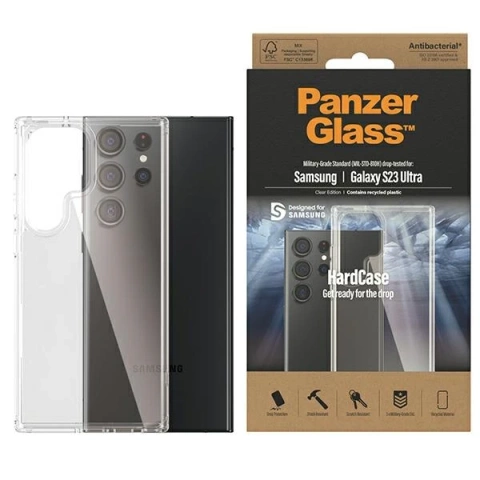 Etui PanzerGlass ClearCase pro Samsung Galaxy S23 Ultra S918 čiré 0435