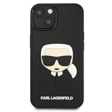 Karl Lagerfeld KLHCP13SKH3DBK iPhone 13 mini 5,4" czarny/чорний твердий чохол 3D Rubber Karl`s Head
