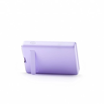 Зовнішній акумулятор Joyroom JR-PBM01 20W MagSafe 10000mAh з підставкою фіолетового кольору