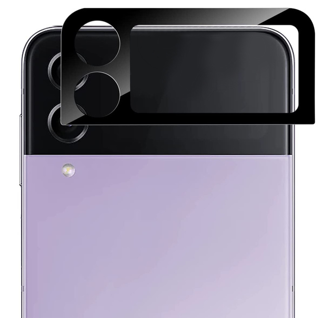 Kovová ochrana fotoaparátu Alogy Lens Protector PRO pre Samsung Galaxy Z Flip 4 Black