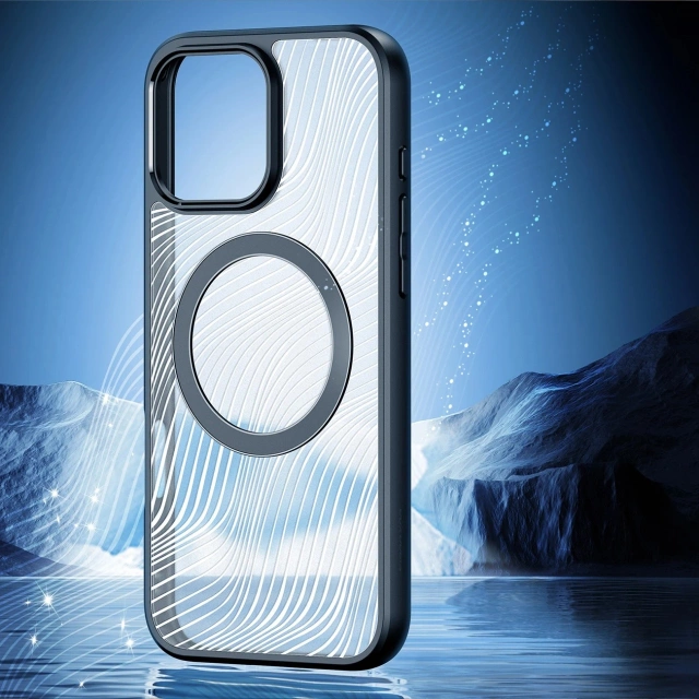 Чохол для iPhone 16 Pro Max Dux Ducis Aimo Mag з MagSafe – чорний