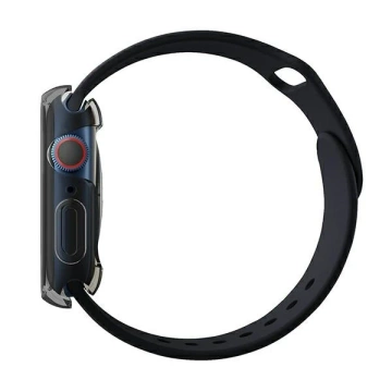Ochranné pouzdro UNIQ Garde pro Apple Watch Series 7/8 45mm šedá/kouřově šedá