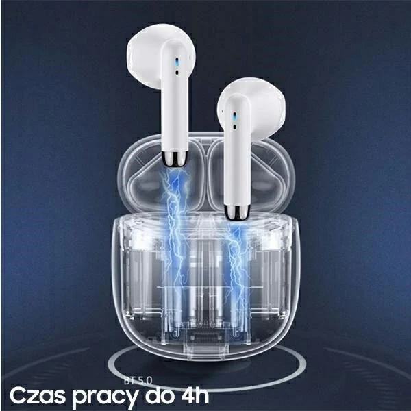 Slúchadlá Bluetooth 5.0 USAMS TWS IA séria bezdrôtové ružové/ružové BHUIA04 (US-IA04)