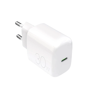 Puro PROLITE 30W USB-C Wall Charger White Fast Charging