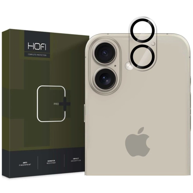 Hofi Cam Pro iPhone 16/16 Plus Clear Camera Cover