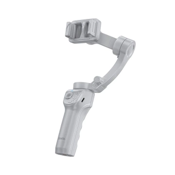 3-osý gimbal pre smartfón Hoco K24 s podsvietením v sivom prevedení