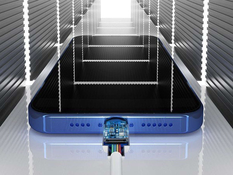 Kábel 1,5 m przewód x2 Baseus USB - USB-C typ C PD QC AFC 40W 5A biely