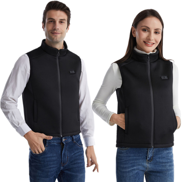 Heated heated electric vest unisex jacket size XL winter Mozos HV4 vest black