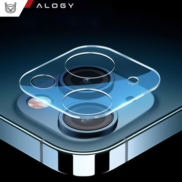 2x Скло об'єктива камери для iPhone 15 / 15 Plus Alogy lens clear transparent