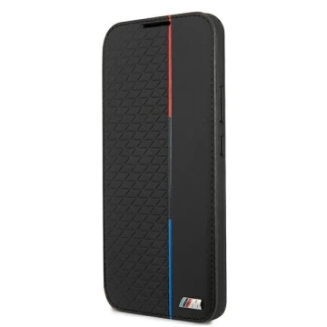 Etui BMW BMBKS22MTRTBK do knihovny Galaxy S22 S906 M Collection Triangles czarny/black