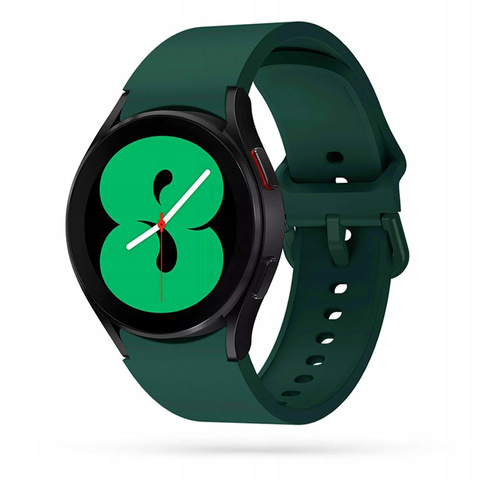 Gumový remienok IconBand pre hodinky Samsung Galaxy Watch 4/5/5 PRO (40/42/44/45 / 46MM) Army Green