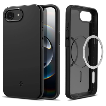 iPhone 16e Spigen Thin Fit Mag MagSafe Black Case