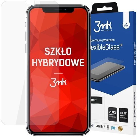 Sklo 3mk Flexible Glass 7H pro Apple iPhone X/Xs/11 Pro