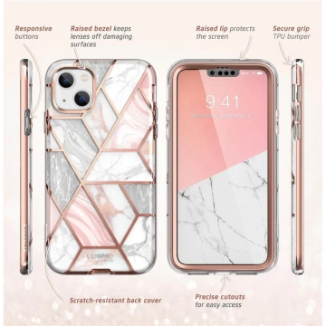 Etui Supcase Cosmo для Apple iPhone 14 Plus Marble