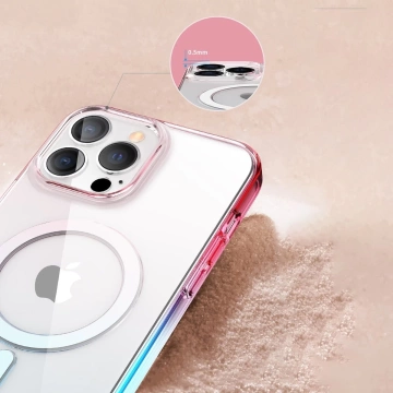 Магнітний чохол Kingxbar PQY Gradient Series для iPhone 13 Pro Max Housing Clear Cover (сумісний з MagSafe)