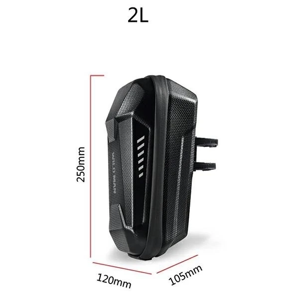 Etui na hulajnogę WILDMAN ES8X Max 3L Sakwa na kierownicę Czarna PC