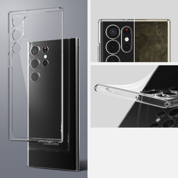 Etui für Samsung Galaxy S22 Ultra Spigen Liquid Crystal Clear