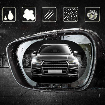 2x Nano Raincover Anti-Fog pro boční zrcátka auta 135x95mm
