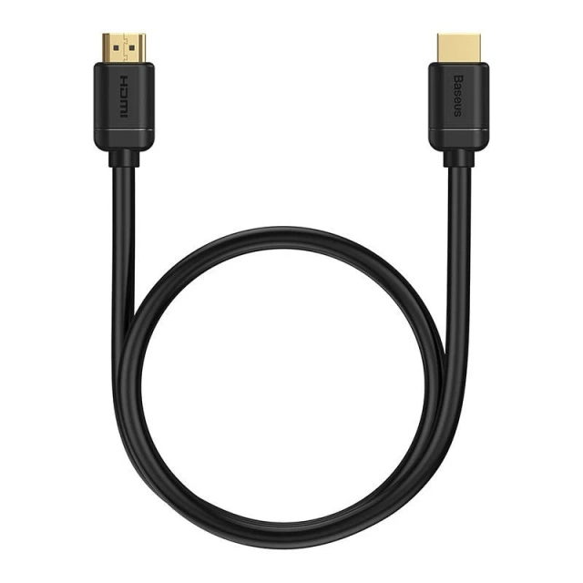 Kábel HDMI na HDMI Baseus s vysokým rozlíšením 0,5 m (čierny)