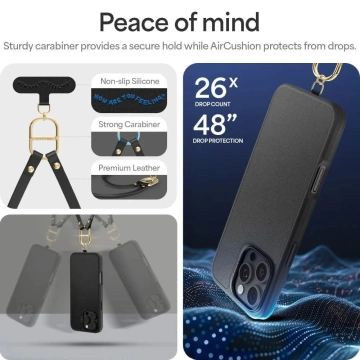 Púzdro SPIGEN CYRILL KAJUK CLASSIC CHARM MAGSAFE PRE IPHONE 16 PRO MAX ČIERNA