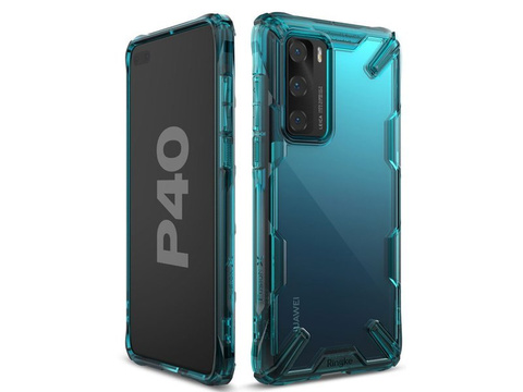 Etui Ringke Fusion X для Huawei P40 Turquoise Green