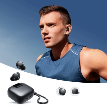 Joyroom Jdots JR-DB3 TWS čierne – Bluetooth 5.4, IPX5, 28h prehrávanie