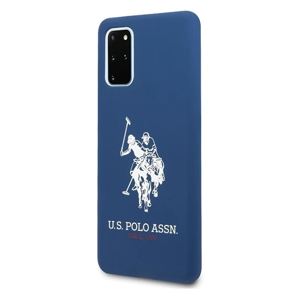 US Polo Silicone Collection Samsung Galaxy S20 Plus Handyhülle Navy/Navy