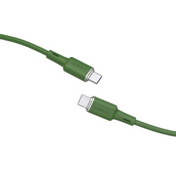 Acefast kabel USB typu C - USB typu C 1,2 m, 60W (20V / 3A) zelený (C2-03 oliver zelený)
