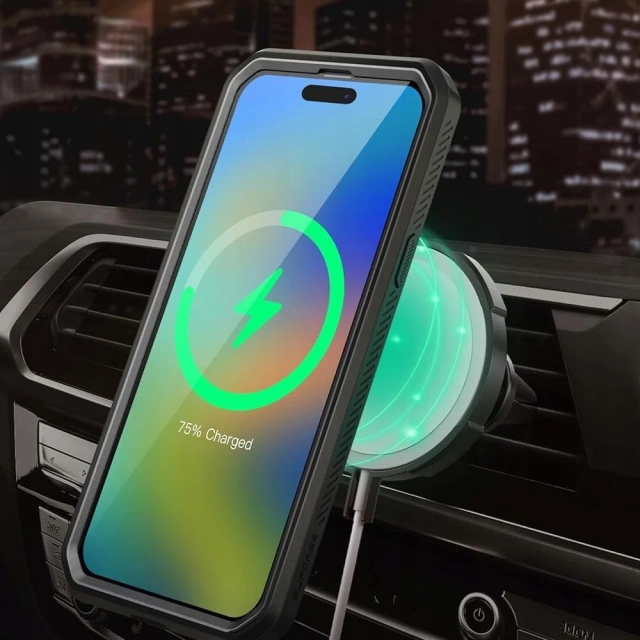 Supcase UB Pro Mag nebo MagSafe Case pro iPhone 15 Pro Black