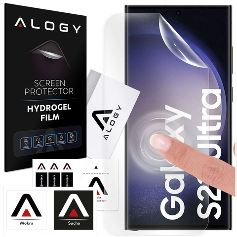 Гідрогелева плівка для Samsung Galaxy S23 Ultra захисний екран телефону Alogy Hydrogel Film