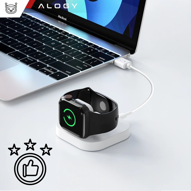 HUB-Splitter Alogy-Adapter für Computer-Laptop mit USB-C auf 3x USB-A 2.0 1x USB-A 3.0 Grau