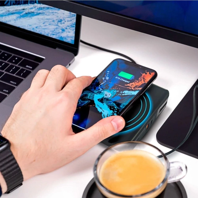 Бездротовий зарядний пристрій POWERBANK Forcell 5in1 10000mAh PD QC