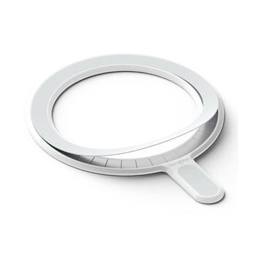 Ringke Magnetplatte für iPhone MagSafe und Ringadapter Weiß