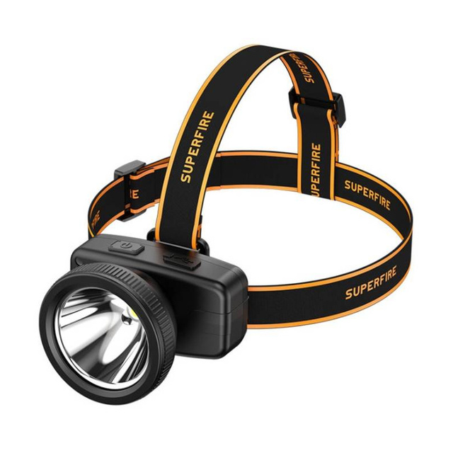 Ліхтар налобний Superfire HL55, 150 лм, USB-C