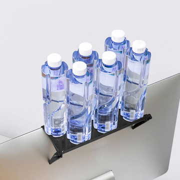 Držiak policového stojana na príslušenstvo Alogy overlay na notebook, monitor, TV Black