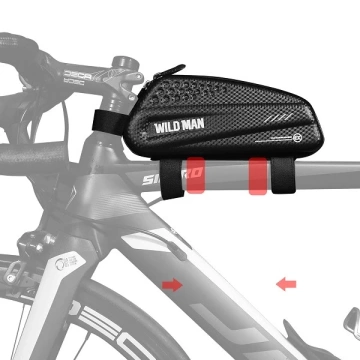 WILDMAN EX bike frame case/pannier bike holder black/black