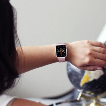 Tech-protect milaneseband apple watch 4/5/6/7/8/se (38/40/41 mm) černé