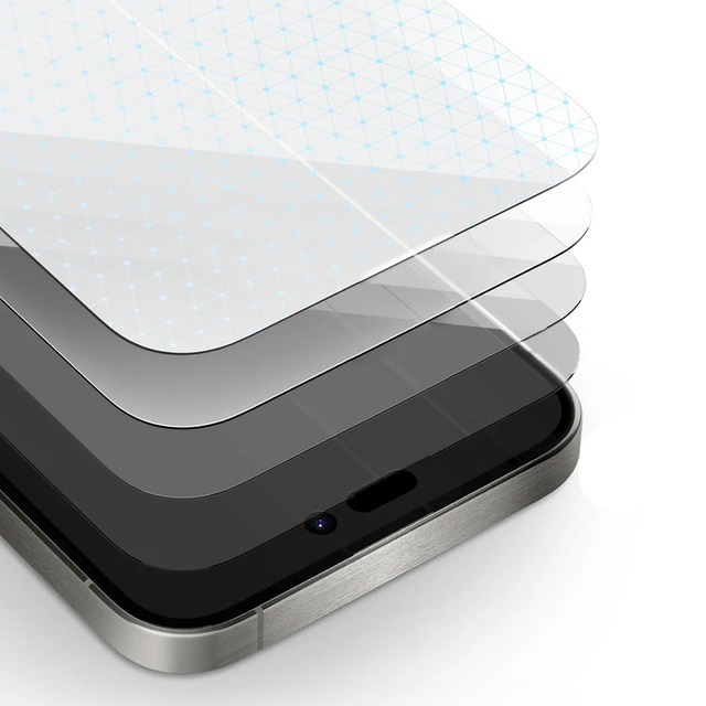 Tempered glass Supreme Set for Apple iPhone 15 Pro Clear