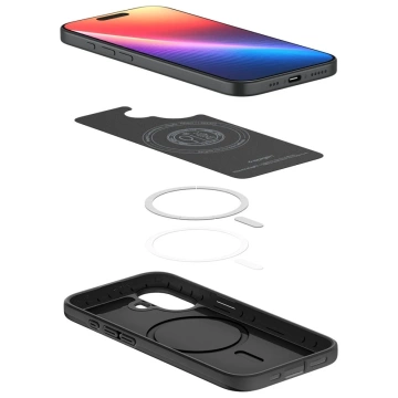 Etui Spigen Thin Fit Mag MagSafe iPhone 17 Czarny