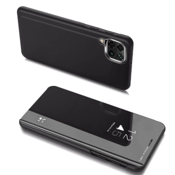 Clear View Case futerał etui z klapką Samsung Galaxy M33 5G czarny