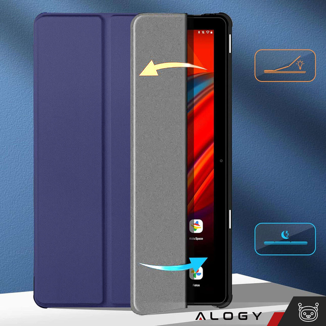 Чохол для планшета Lenovo Tab M10 3gen 3 GEN 10.1 2022 TB328FU TB328XU корпус Case Alogy Book Cover Navy blue