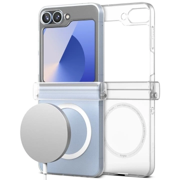 Etui Ringke Slim Hinge Magnetic MagSafe do Galaxy Z Flip 6 Matte Clear