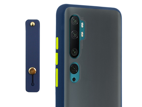 Pouzdro Alogy Bumper s páskem pro Xiaomi Mi Note 10/10 Pro Navy blue